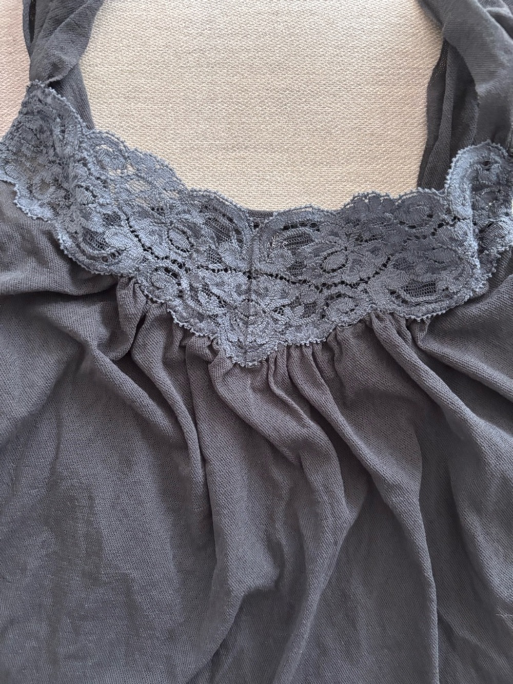 Only Hearts Steel Tulle Lace V-Neck Chemise P/S - Picture 7 of 12